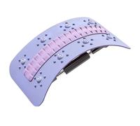 Alargador para la parte inferior de la espalda con puntos de acupresión magnéticos, masajeador de espalda multietapa para la columna lumbar para aliviar el dolor, hernia crónica de disco, 38,5 x 21,5