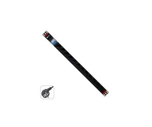 Alargador - Tomas - WPN-PDU-G02-12 - Negro - Interior - Toma múltiple