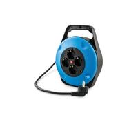 Alargo Enrollable 5 m, 3x1,5 mm; Ideal para medir distancias y Trabajos de Bricolaje.