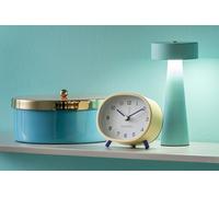 Alarm Clock Cheeky Oval Soft Yellow