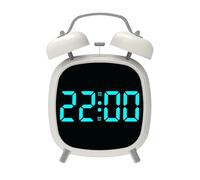 Alarm Clock For Heavy Sleepers- Digital Alarm Clock, Loud Digital Clockk | Timer Portable Noise Machine with Led Light For Bed Travel Outdoor Kitchen Nursery Classroom Home