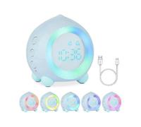 Alarm Clock Light Up Digital Led Lamp Alarm Clock Night Girl Boys Day Night Child Adjustable Volume Snooze Usb Load Alarm Clock