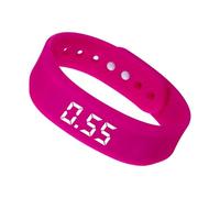 Alarm Clock Wristband - Comfortable Wearable Silicone Timer for Heavy Sleepers | Personal Reminder Band Supporting Morning Routine for Kids Teens Women Men Students Commuting Dorm Library Bedroom