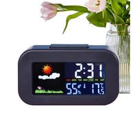 Alarm Clocks For Bedrooms | Timers For Classroom | Clock With Indoor Temperature And Humidity| Electronic Digital Smart Home Decor - Cooking Kitchen Timers,for Children School Travel