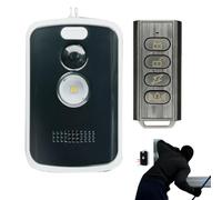 Alarm de Detector de Movimiento: Sensor de Movimiento operado por batería, Disparador de Alta precisión, Carcasa portátil, función de fácil instalación Apartamentos con