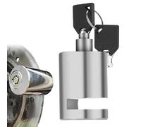 Alarm Disc Brake Lock, Waterproof Cycling Locks, Heavy Duty Anti-Theft Padlock, Compact Wheel Disc Brake Tool, Motorcycle Scooter Cycle Security, 1,73 x 1,22 pulgadas, 200 g