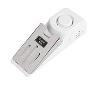 Alarma 2 en 1 Doorstop 120db Alto Decibelio En forma de cuña Antideslizante Tope de puerta Sensibilidad de alarma Ajustable