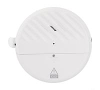 Alarma con sensor de vibración para puerta y alarma de seguridad antirrobo de 125 dB con diseño ultrafino de 9,5 mm, instalación inalámbrica DIY para el hogar (blanco)
