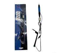 Alarma de acero inoxidable para pesca de carpas con detección sensible de mordeduras, ideal para pesca nocturna en varios lugares, incluyendo lagos, ríos y estanques (azul)