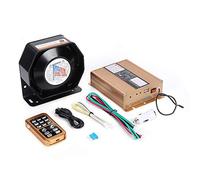 Alarma de Advertencia de Coche, Yctze 12v Alarma de Advertencia de Coche 18 Tonos Altavoz Inalámbrico de Sirena Fuerte Bocina de Seguridad de Manos Libres con 2 Luces LED