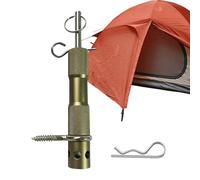 Alarma de alambre de viaje de aluminio - Kit de seguridad perimetral al aire libre con disparador compatible con imprimación | Dispositivo de seguridad portátil para la granja de caza de campamentos o
