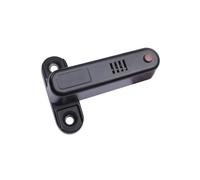 Alarma de aluminio para puerta, tope de seguridad ajustable para puerta interior, fácil instalación, antirrobo, antirrobo, antirrobo ajustable