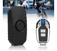 Alarma de bicicleta, alarma inalámbrica para motocicleta, alarma de bicicleta con mando a distancia, sensor de movimiento de vibración de seguridad, sistema de alarma para bicicleta, 113 dB,