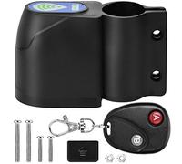 Alarma de bicicleta Sirena 9V Bloqueo de alarma antirrobo para bicicleta110dB,Alarma de bloqueo de seguridad para becana