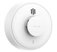 Alarma de Calor,Bateria Sellada 10 Años,Detector de Calor para Cocina,Silenciador Remoto,Detector de Calor con Gran Botón de Silenciado/Test, Cumple con la Norma BS 5446 (1pieza)