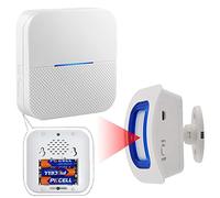 Alarma de Cama para Pacientes de Demencia Mayores, alarmas de Cama y Dispositivos de Alerta de prevención de caídas para Ancianos, monitoreo de Ancianos con batería portátil y 1 Sensor de Movimiento