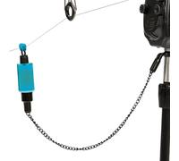 Alarma de caña de pescar - Conjunto de indicadores de mordida de ABS ligero, herramienta de alerta colgante de acero inoxidable, de cadena de lata sensible con de almacenamiento portátil
