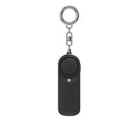 Alarma de defensa para personas con luz LED intermitente de 130 dB, dispositivo de seguridad ABS, dispositivo de alerta seguro, pequeño para todas las edades, luz segura de alto decibelio