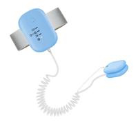 Alarma de enuresis de cama, sonido fuerte, vibraciones fuertes, recargable por USB, monitor de alarma para niños y adultos mayores para niños y niñas