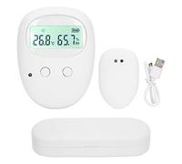 Alarma de enuresis recargable USB inalámbrica para mojar la cama Wet-Stop con sonido fuerte y vibración fuerte para niños o niñas, solución probada para mojar la cama