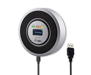 Alarma de Gas, Detector de Gas LPG/Natural/Ciudad, Alimentado por USB Sensor De Fugas De Gas Combustible Butano/Propano/Metano, con Advertencia de Sonido y Pantalla Digital (Gris, Batería Incluida)