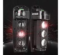 Alarma de Haz Triple, Detector LED Infrarrojo Alarma de Haz Láser de Seguridad Interior Fotoeléctrico ABE 250 (Triple Haz ABE-250)