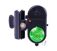 Alarma de , LED Rod Bell Alert, Sensitive Fishing Tackle Gear, Clip on Bite Detector Light, Indicador de noche portátil para Beginners, Expertos, y Dark Water Angling 2,36 x 1,18 x 0,79 pulgadas