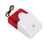 Alarma de Luz de Sonido, Alarma de Sirena Resistente a Impactos Ajustable Dispositivo de Advertencia de Seguridad de Alto Decibelio Flash 12V (220V)