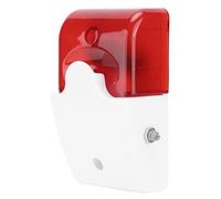 Alarma de Luz de Sonido, Mini Sirena Estroboscópica LED de Volumen Ajustable para Edificios de Oficinas para Hoteles