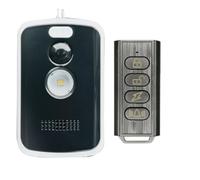 Alarma de Movimiento para Exteriores, Dispositivo de Defensa perimetral, Alarma Fuerte con Control Remoto, de Alerta temprana Activado por Movimiento para Seguridad de Camping, ABS de 125 dB