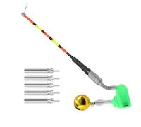 Alarma de para caña - Indicador electrónico de picada con luz nocturna, dispositivo de señalización para barca, río, lago, kayak, pontón, estanque, orilla, puente, bagre, , trucha, perca