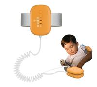 Alarma de para entrenamiento de orinal, reloj recargable por USB, alarma de vibración, sensor de mojar la cama con música, dispositivo de alta sensibilidad para niños, niñas, niños