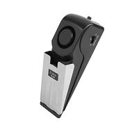 Alarma de Parada de Puerta Portátil en Forma de Cuña Sistema de Seguridad para Viajes Alerta Inalámbrica Antirrobo 120db para el Hogar, Apartamentos, Oficinas