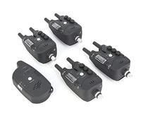 Alarma de Pesca, Ahorro de Energía, Material ABS Duradero | Alta resistencia al impacto, Alerta LED clara, Fácil de instalar, Portátil, Rodillo de captura de señal