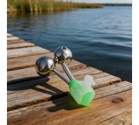 Alarma de pesca para aplicaciones nocturnas y de pesca, construida para funcionar de forma fiable en condiciones climáticas variables y baja visibilidad (A-10 piezas)