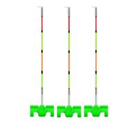 Alarma de pescado, 3 piezas, resistente a la intemperie, precisa, accesorio de pesca, para caña de spinning, agua dulce, agua salada, lago, río, piscina, orilla, costa