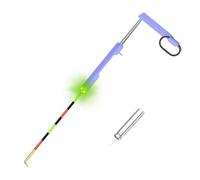 Alarma de picada para caña de pescar, sensor LED, señalización para pesca | Señalizador de pesca nocturna para mar, lago, río, noche, viaje, camping, pesca de fondo