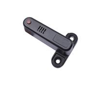 Alarma de puerta de aleación de aluminio, tope de seguridad, ajustable, alarma antirrobo para puerta interior, fácil instalación, ladrón de ventanas