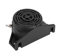 Alarma de Respaldo Advertencia de Marcha Atrás Beeper Negro Sonido de Volumen Universal para Camión para Automóvil