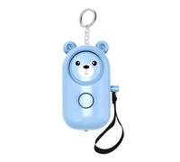 Alarma de Seguridad para la autodefensa. Llavero con Sonido de 130 Decibelios para emergencias de Niñas, Niños, Mujeres, Gente Mayor…. (Azul)