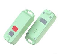 Alarma de Seguridad para Mujeres Corredores Nocturnos(Green) | Sonido 130dB para fuerte, LED , función estroboscópica, para carga rápida Type-C, disuasión efectiva