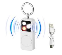 Alarma de Seguridad Personal,150db de Seguridad Recargable - Llavero de Alarma para Mujeres - para Mujeres Niños Mayores Estudiantes Viaje Diario Mochila Cinturón y Bolsillo