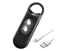 Alarma de seguridad personal | Alerta de seguridad personal | Seguridad Sirena | 130 dB Travel Safety Alerms with Strobe Light | for Elderly Students Wife Girls Kids Sister Senior College Outdoor