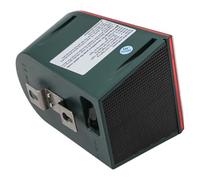 Alarma de seguridad solar con sirena de 129dB y luz estroboscópica, IP55 impermeable sensor de movimiento exterior para granjas, huertos y obras de construcción, alarma ABS montada en la pared con