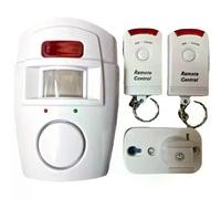 Alarma de sensor de movimiento inalámbrico con 2 controles remotos Alerta PIR Alarma de sensor infrarrojo