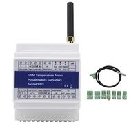Alarma de temperatura GSM SMS, alerta de falla de energía para la seguridad del hogar, informe de temporizador de soporte de monitoreo de control remoto