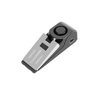 Alarma de tope de puerta portátil de 120 dB, herramientas de bloqueo de puerta, alerta de entrada para viajes, hogar, apartamento, casa, dormitorio, hotel, dormitorio, puerta delantera, doble función