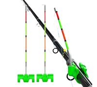 Alarma de toque de pesca - Indicadores de touche dë pequeche | Alarmas de luz LED, conjunto de imbcadores de alta sensibilidad de 5 cm (3 piezas), alerta de señal inteligente antionda de po