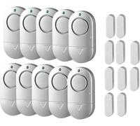 Alarma de ventana, Toeeson 120db Alarma de piscina para puerta, alarma de seguridad de puerta para el hogar Hotel