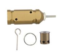 Alarma de viaje perimetral Cable de viaje de aleación de aluminio Alarma perimetral de seguridad de alerta temprana para camping y seguridad de propiedad (verde oliva)